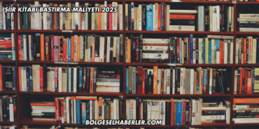 Şiir Kitabı Bastırma Maliyeti 2025