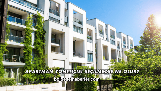 Apartman Yöneticisi Seçilmezse Ne Olur?