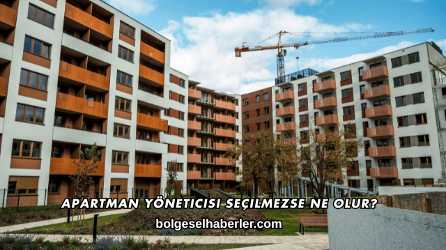 Apartman Yöneticisi Seçilmezse Ne Olur?