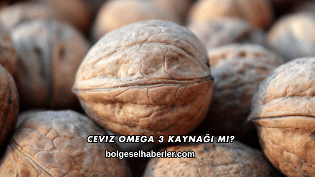 Ceviz Omega 3 Kaynağı mı