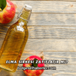 Elma Sirkesi Zayıflatır mı?