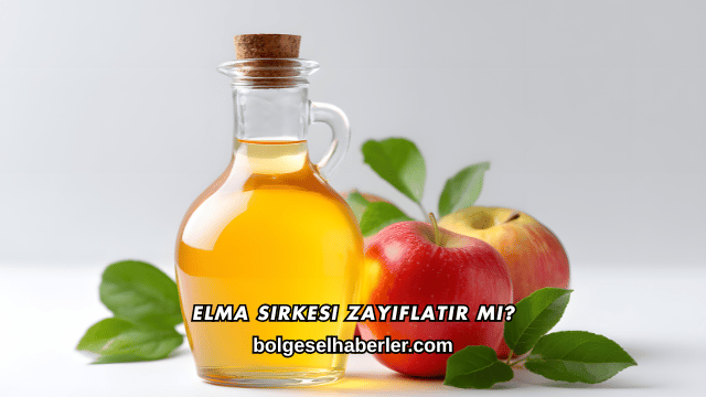 Elma Sirkesi Zayıflatır mı?