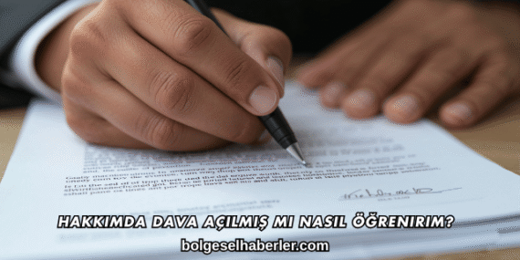 Hakkımda Dava Açılmış mı Nasıl Öğrenirim?