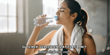 Su İçmek Gerçekten Zayıflatır mı?