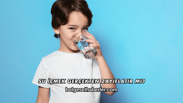 Su İçmek Gerçekten Zayıflatır mı?