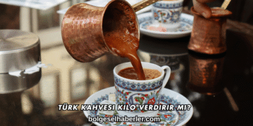Türk Kahvesi Kilo Verdirir mi?
